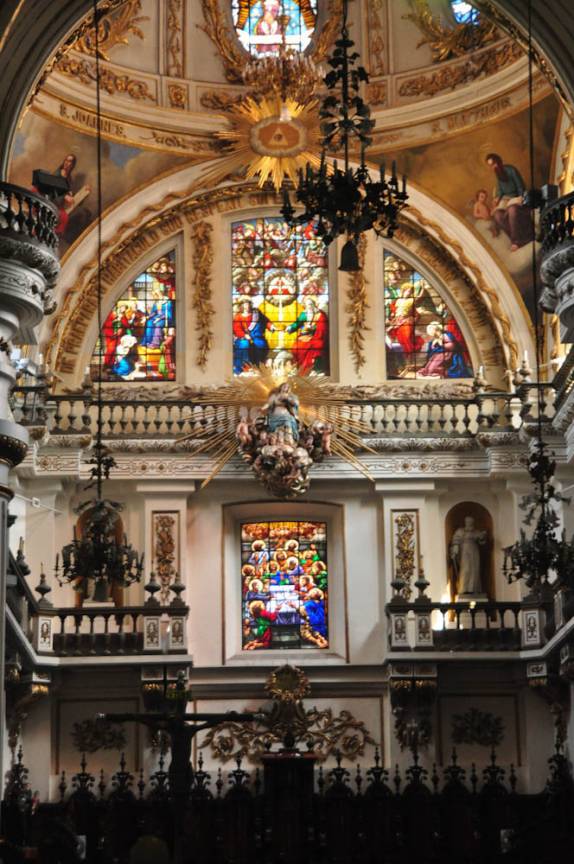 Interior da Catedral de Guadalajara, no México